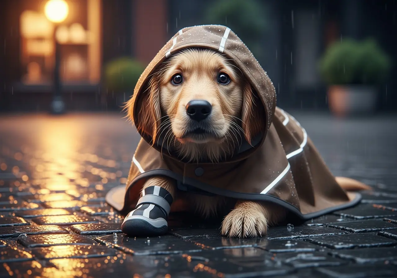 雨の日の犬散歩グッズおすすめ5選【2026年最新】レインコート・防水シューズ比較ガイド