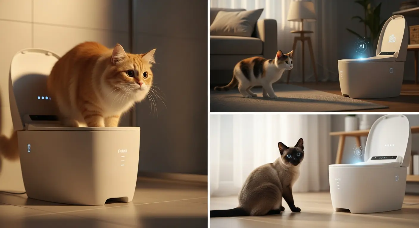 愛猫の健康をトイレから見守る。多機能AIスマートトイレ「PetKit Pura Max 2」