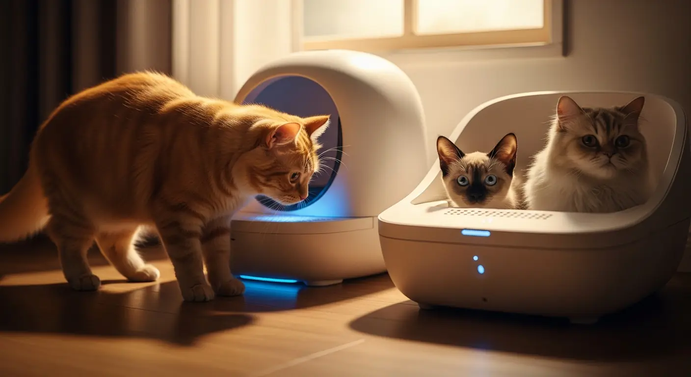 猫用スマートトイレおすすめ3選【2026年最新】AI健康管理機能で病気を早期発見!