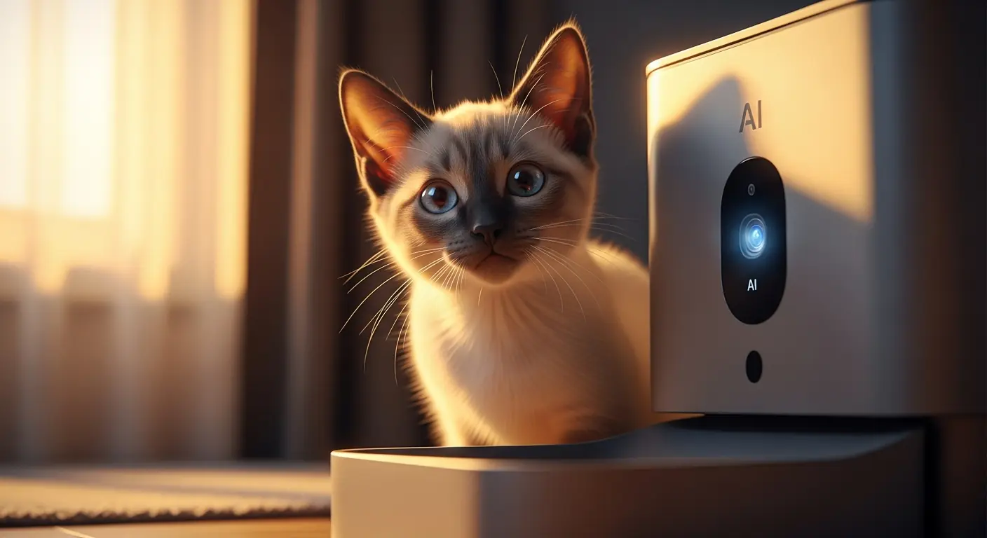 多頭飼いの食事問題をAI顔認証が解決。横取りも防ぐ次世代スマートフィーダー「Pet Feeder Match G1」登場